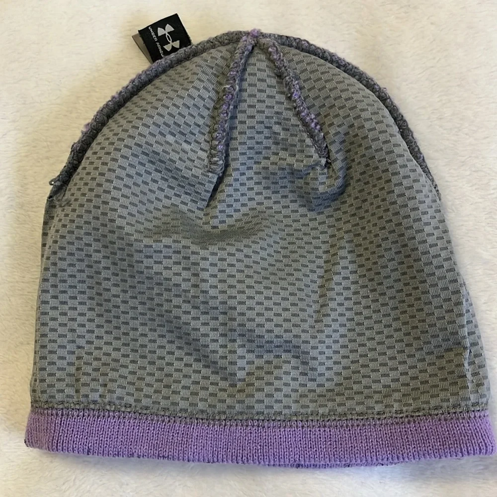 NWOT Purple Under Armour Hat Youth OS